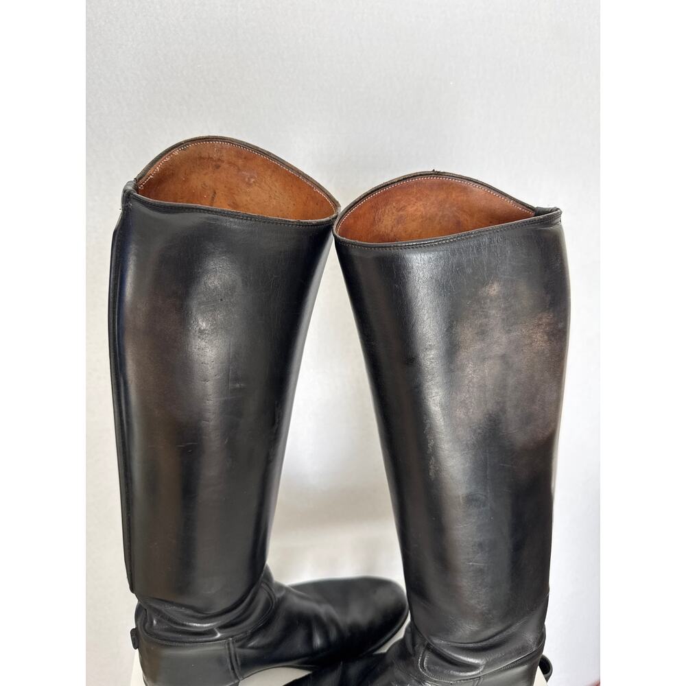 Vintage E. Vogel Custom Field Riding Boots 16.5” 14” Calf US 7 - Picture 12 of 16